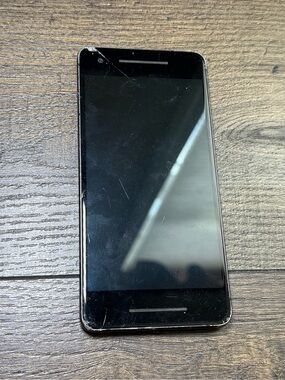 Google Pixel 2 Just Black Cell Phone GO11A Broken Display Electronics Devices